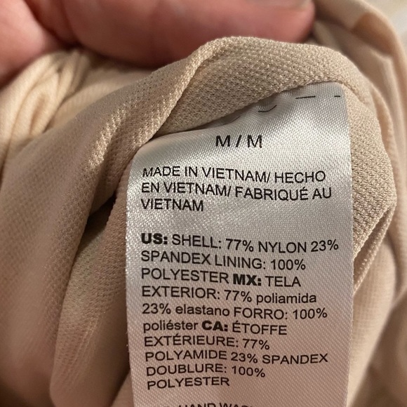 White House Black Market Zebra Print One Piece Swimsuit Sz Medium - Picture 7 of 9